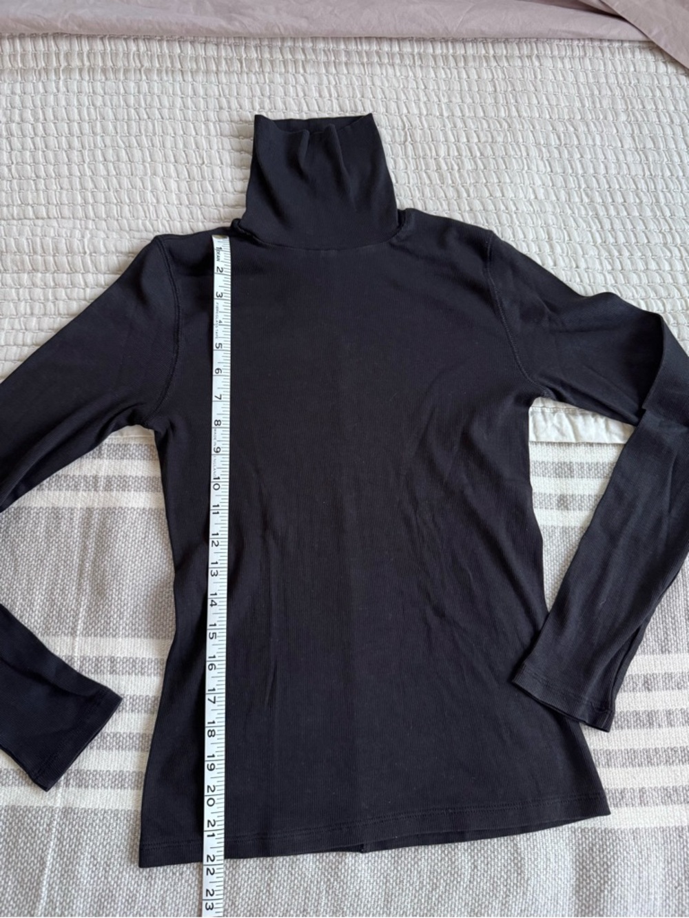 Everlane Micro Rib Turtleneck - Picture 2 of 5
